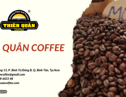 Thiên Quân Coffee cung cấp cà phê sỉ và lẻ chất lượng với giá cả phải chăng