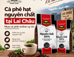 Cà phê hạt nguyên chất tại Lai Châu – Mua cà phê online uy tín