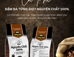 Cà phê nguyên chất cho quán mới mở – Giao TP.HCM và toàn quốc
