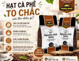 Hạt cà phê to chắc nói lên điều gì? Những dấu hiệu nhận biết chất lượng hạt cà phê