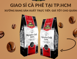 GIAO SỈ CÀ PHÊ TẠI TP.HCM – XƯỞNG RANG SẢN XUẤT TRỰC TIẾP | THIÊN QUÂN COFFEE