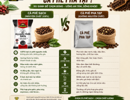 Cà Phê Sạch Khác Gì Cà Phê Pha Tạp?