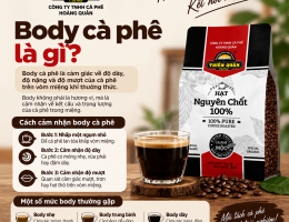 Body cà phê là gì? Cách cảm nhận body trong cà phê