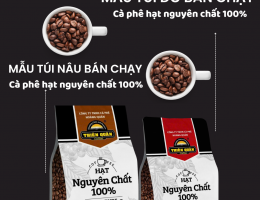 Top 2 Mẫu Cà Phê Hạt Nguyên Chất Bán Chạy Tại THIÊN QUÂN COFFEE