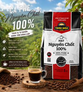 Cà phê hạt Nguyên Chất – Special Organic túi 5kg 