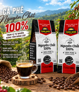 Cà phê hạt Nguyên Chất – Special Organic túi 500g