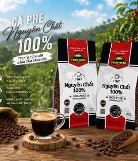 Cà phê hạt nguyên chất Cao Cấp 1kg