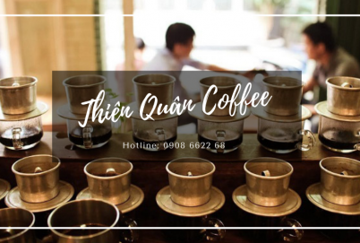 >Giữ hồn cà phê Việt cùng cà phê phin nguyên chất Thiên Quan Coffee